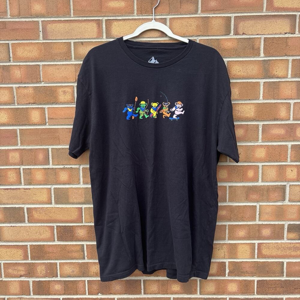 Grateful Dead X Teton Gravity Research Summerland Dancing Bear Tee XXL